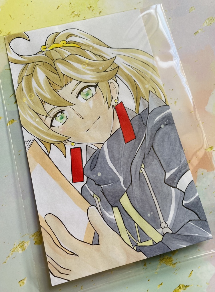 アナログ原画【玉帝】