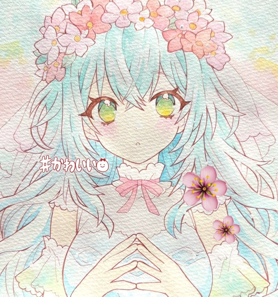 アナログ原画　創作オリジナル作品