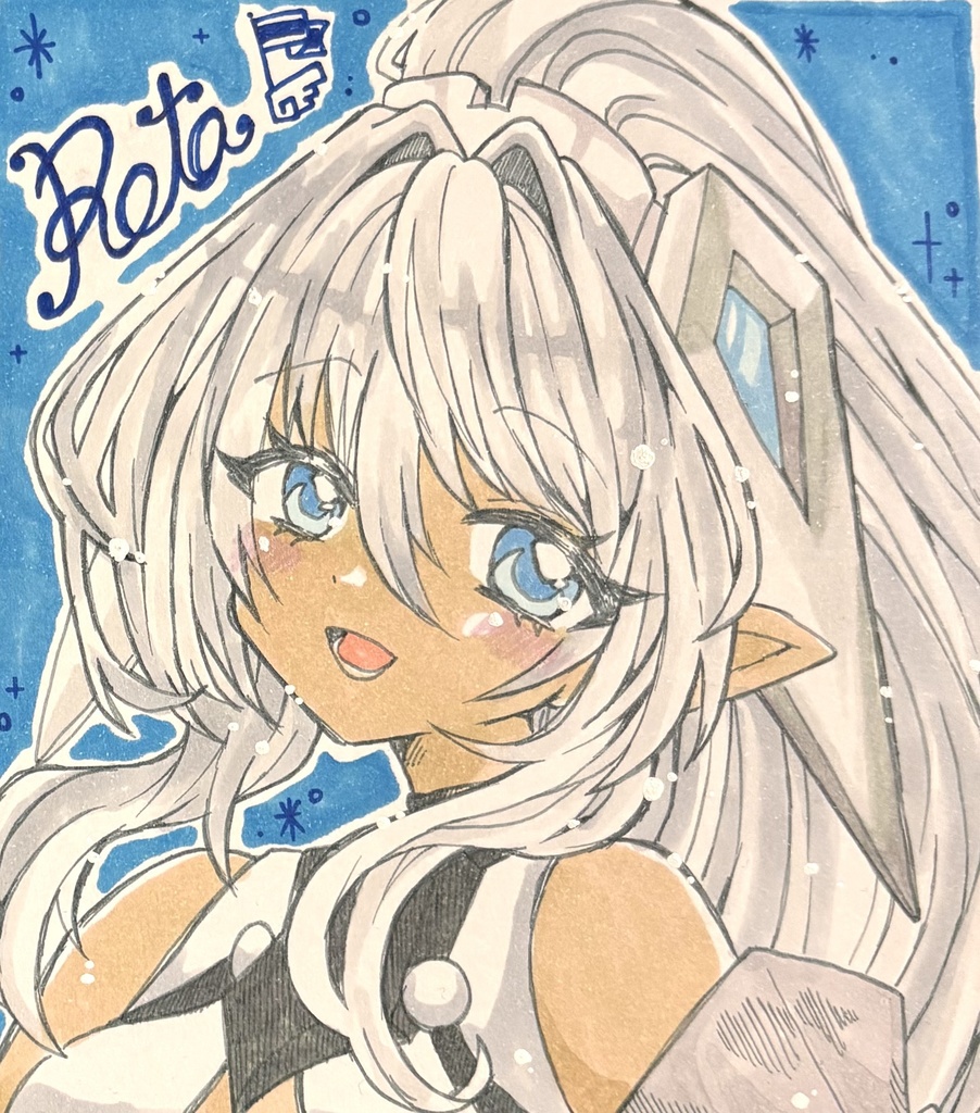 星の翼ロタ アナログ原画