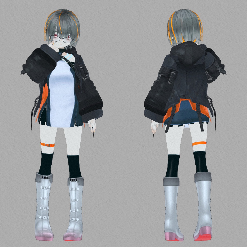 【オリジナル3Dモデル】ソーゲン【VRC想定】