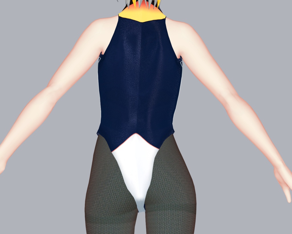 【オリジナル3Dモデル】ソーゲン専用水着【VRC想定】