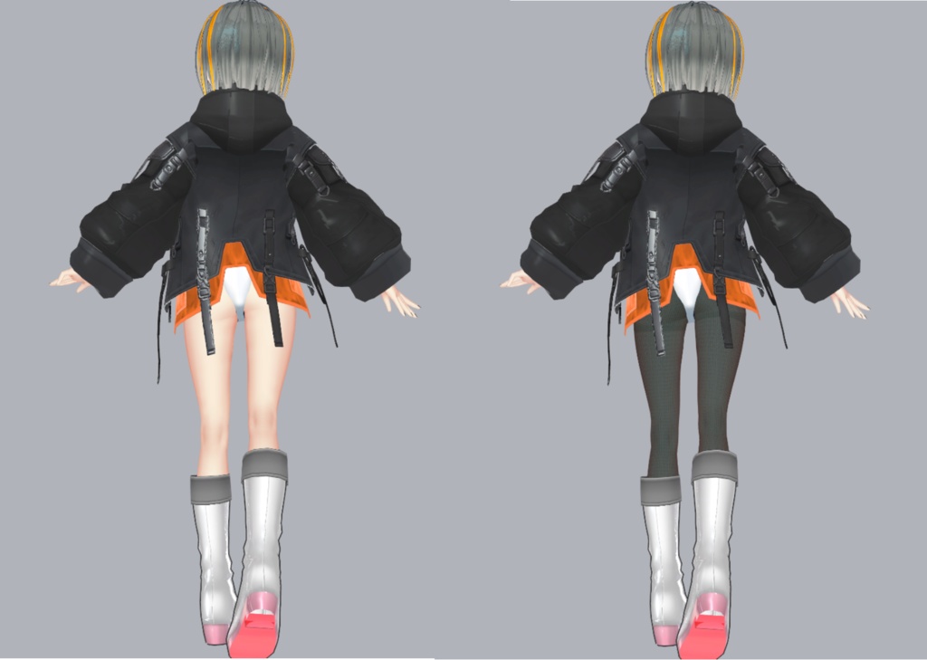 【オリジナル3Dモデル】ソーゲン専用水着【VRC想定】