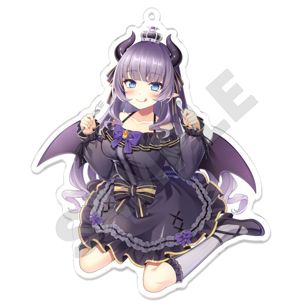 おすわりあのんちゃん【紫桃あのん_2022年誕生日グッズ】