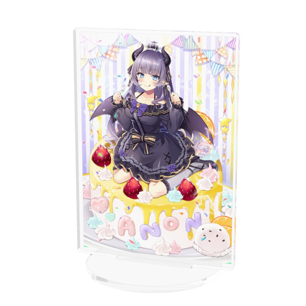 ぱ~てぃあのんちゃん【紫桃あのん_2022年誕生日グッズ】