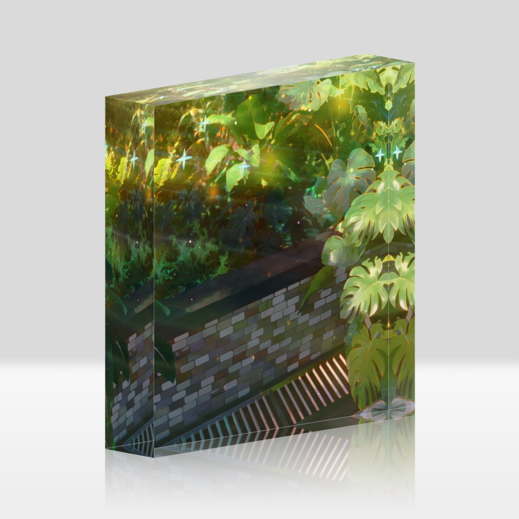 夏の匂いがするのアクリルブロック