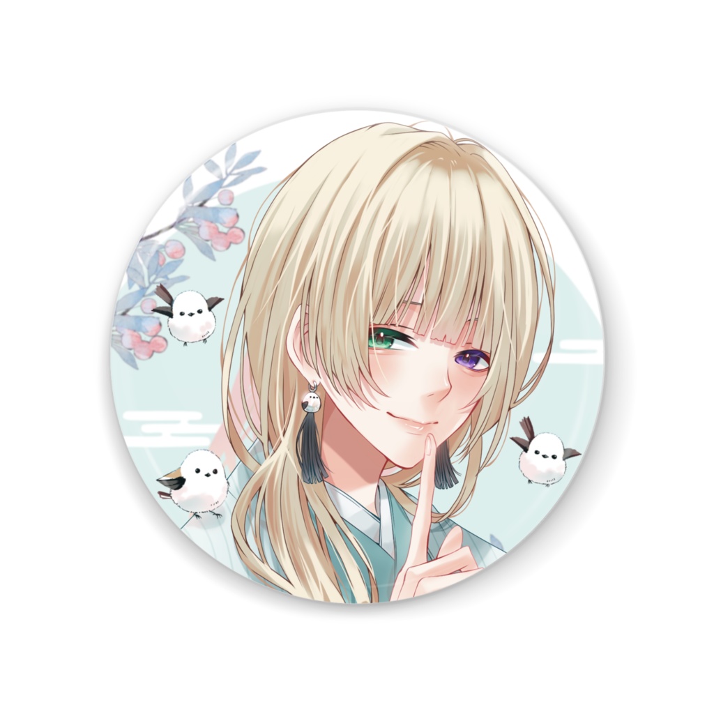 秘密の紬 【缶ミラー56mm】