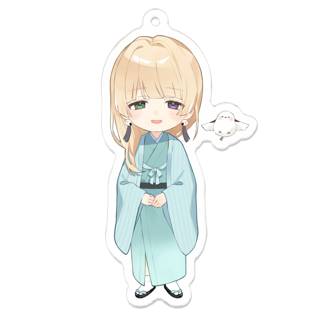 ねむねむ ちび紬 【アクキー70mm】
