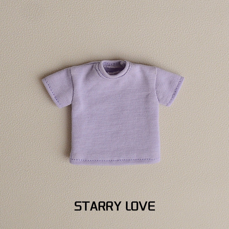 1/12ドール Tシャツ カーブパンツ 無地
