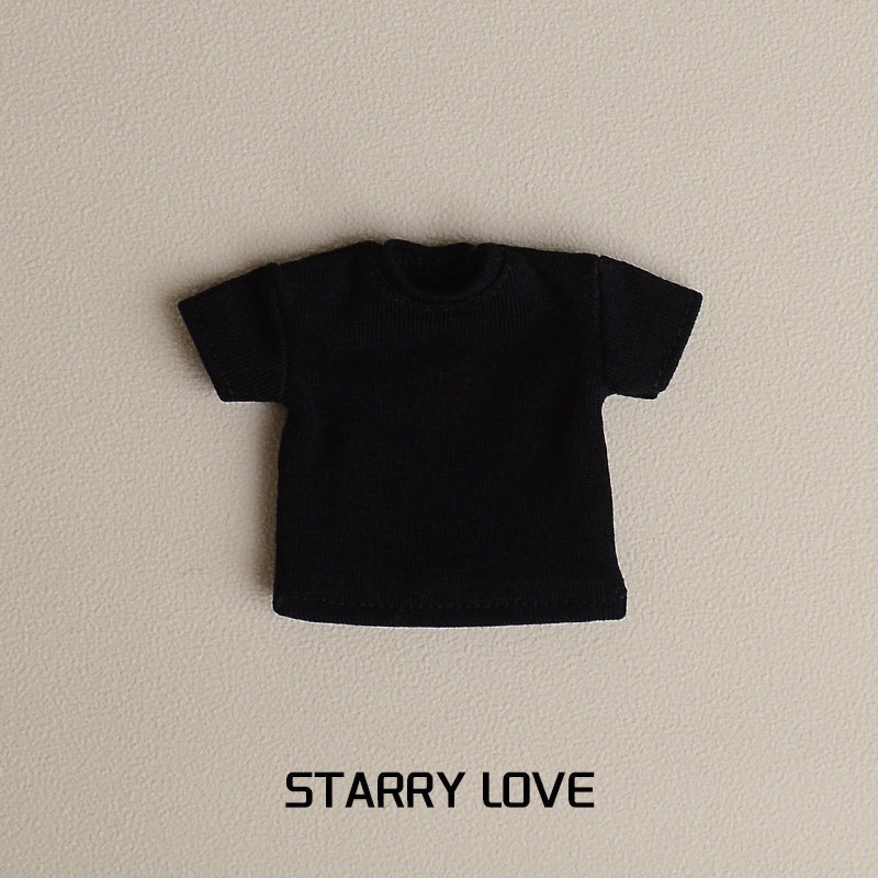 1/12ドール Tシャツ カーブパンツ 無地
