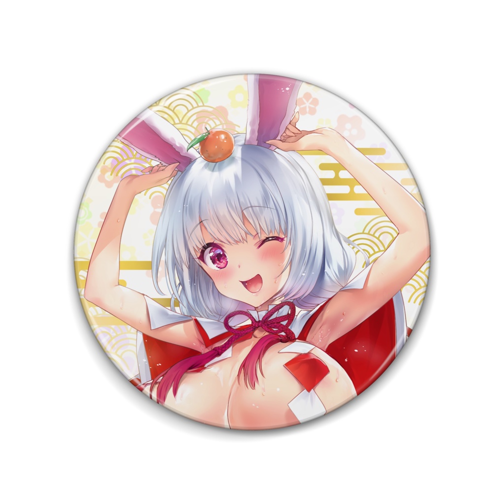 うさちゃん缶バッジ
