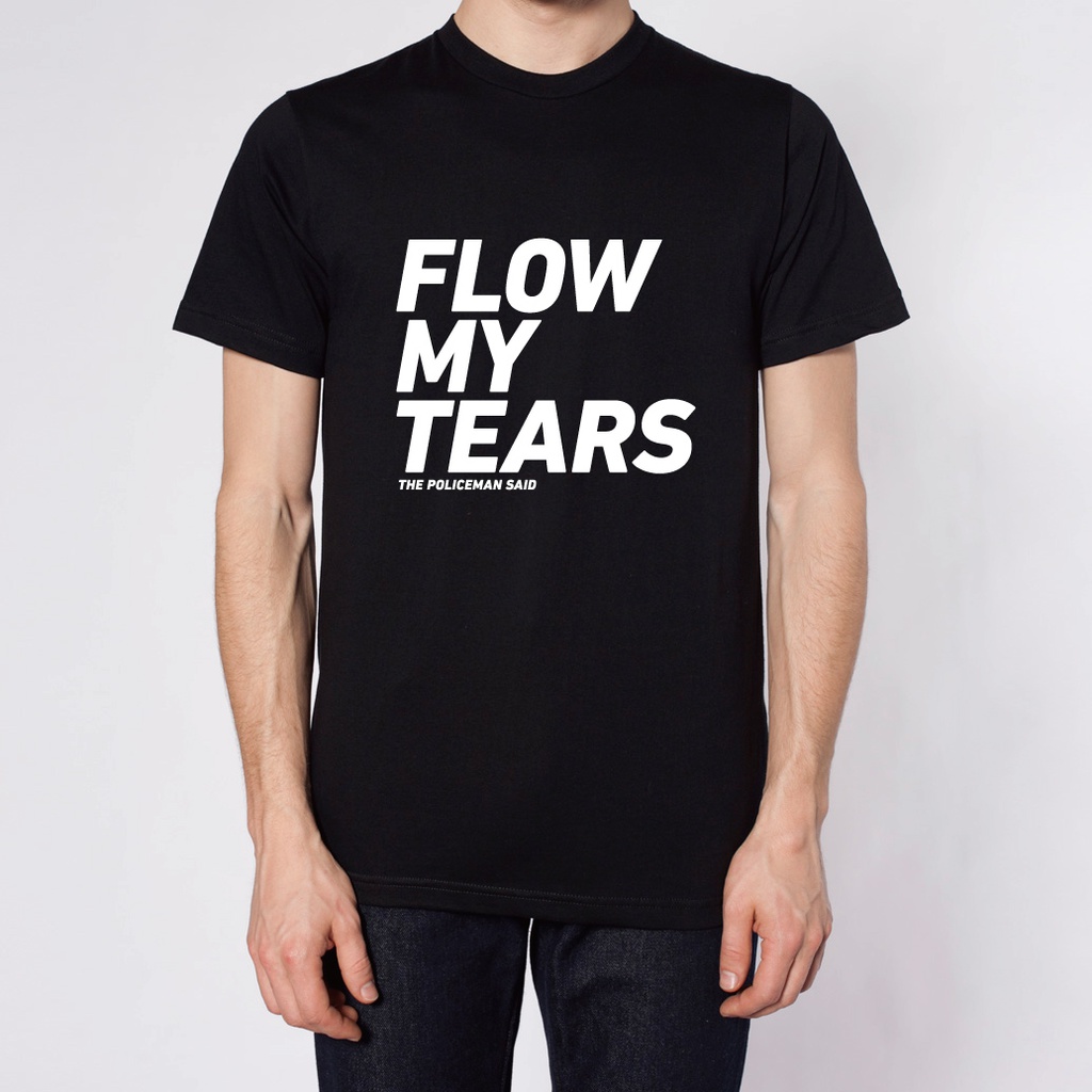 「流れよわが涙、と警官は言った」Tシャツ (Black)