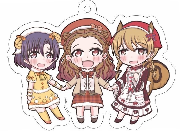 ワンステップスアクリルキーホルダー