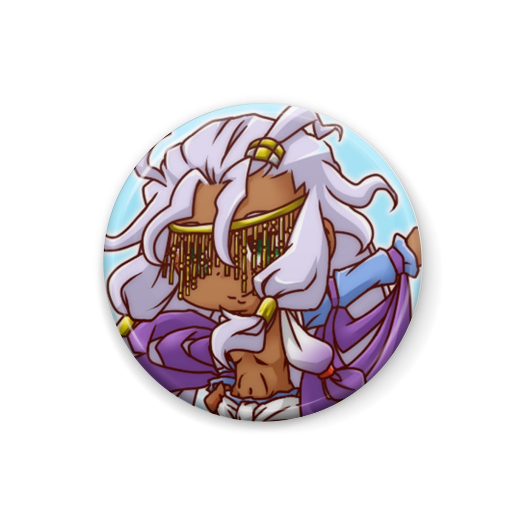 缶バッジ エルシャダイ アルマロス 角のコンビニ Booth