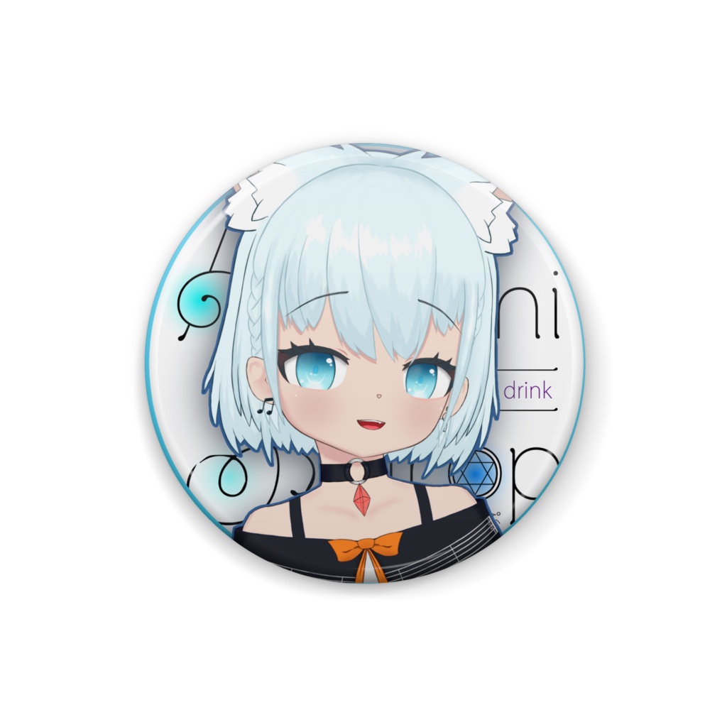 天水しろっぷビジュアル缶バッジ