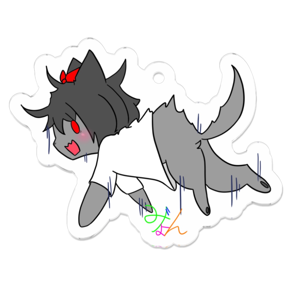 不落木しあんのみ゛ょんアクキー