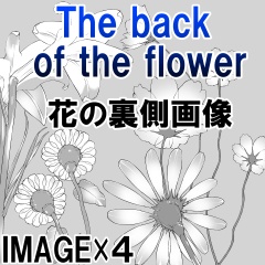 素材クリップスタジオ　花の裏側画像