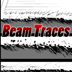 素材クリップスタジオ　ビームの跡