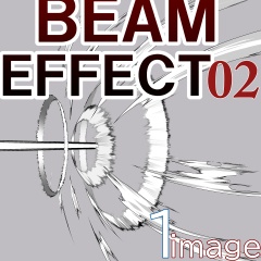 素材クリップスタジオ　ビームエフェクト02