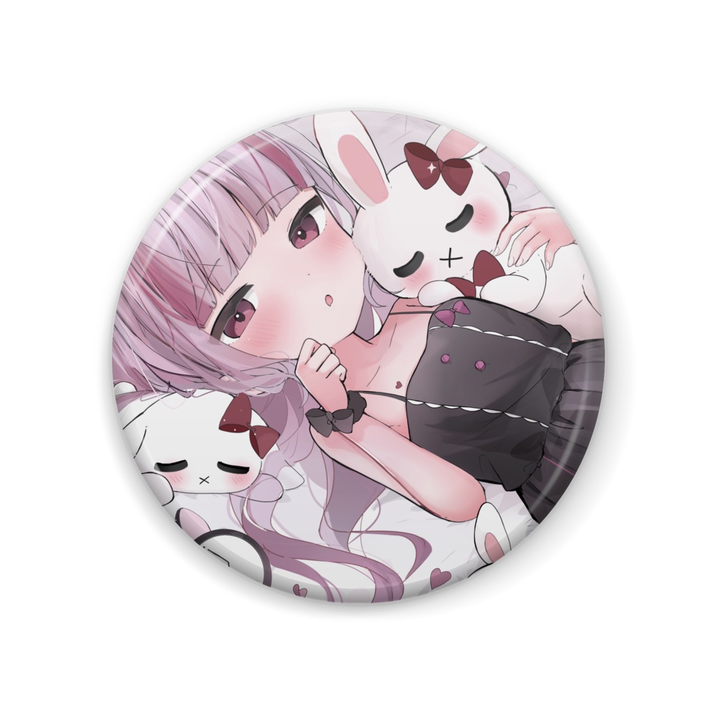 七瀬るる2周年缶バッジ