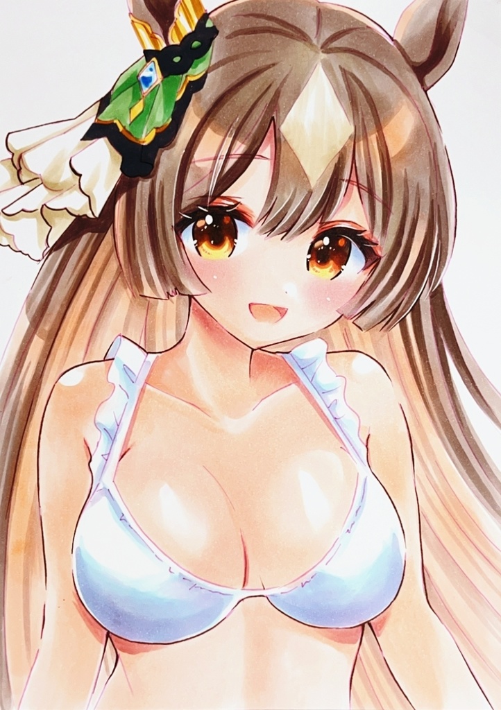 《 サトノダイヤモンド 》 ウマ娘  アナログ原画  手描きイラスト A5