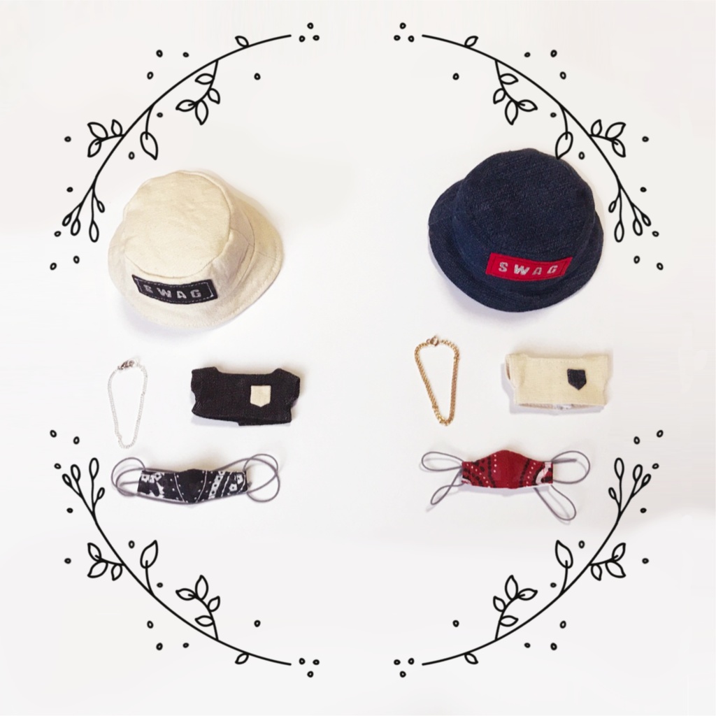 ハットコーデセット　SWAG