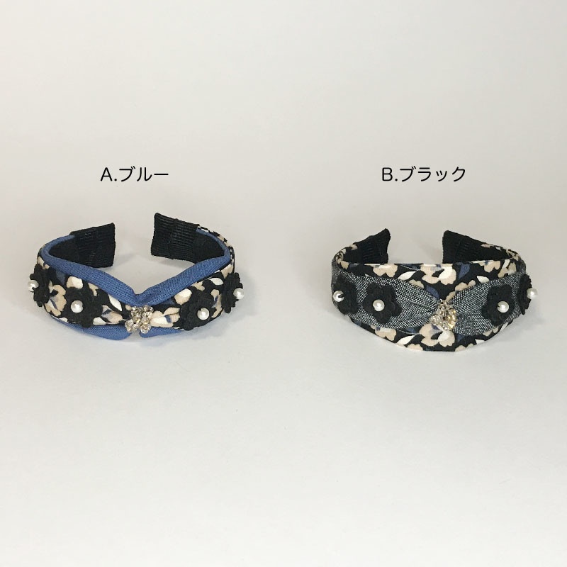 バイカラーカチューシャ