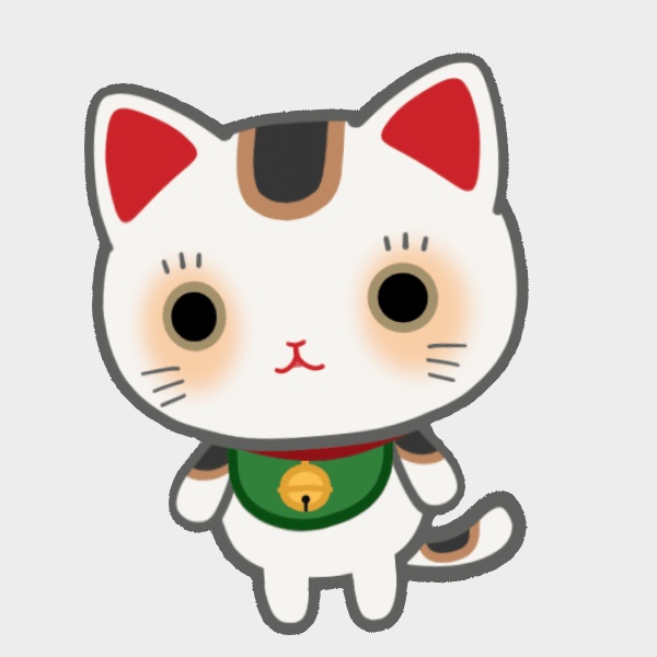 【汎用】LIVE2D用モデル　和風猫