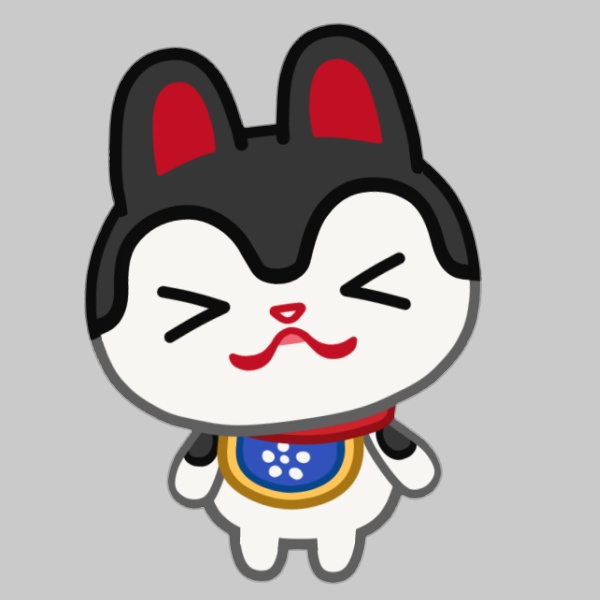 【汎用】LIVE2D用モデル　和風犬