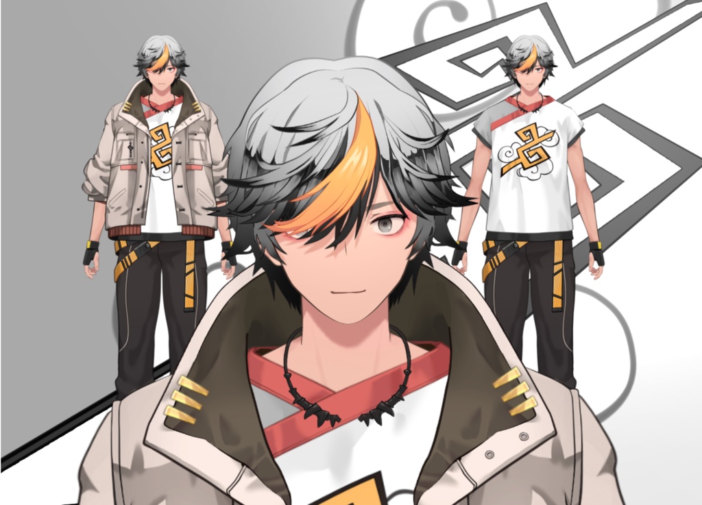 【汎用】雷属性の男の子