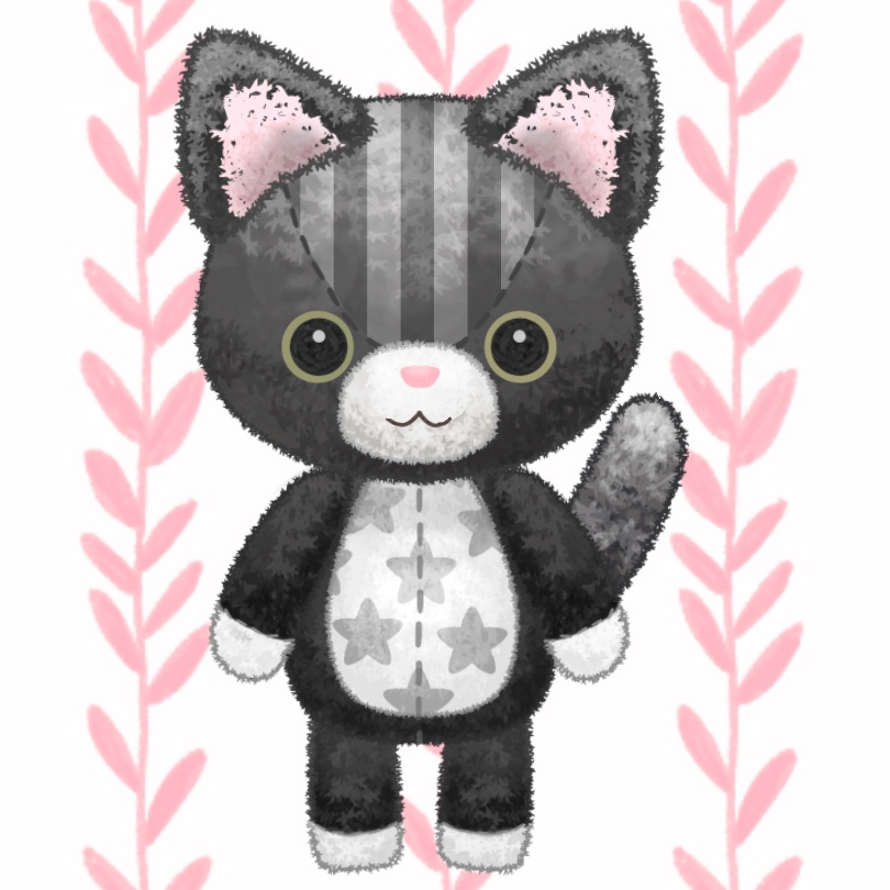 【汎用】ぬいぐるみ　ねこ
