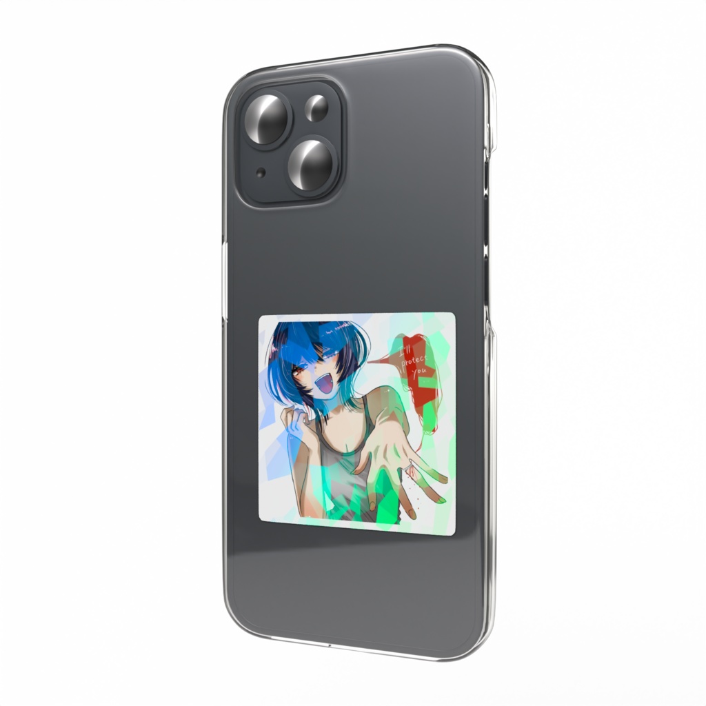 わたしがまもってあげる ステッカー