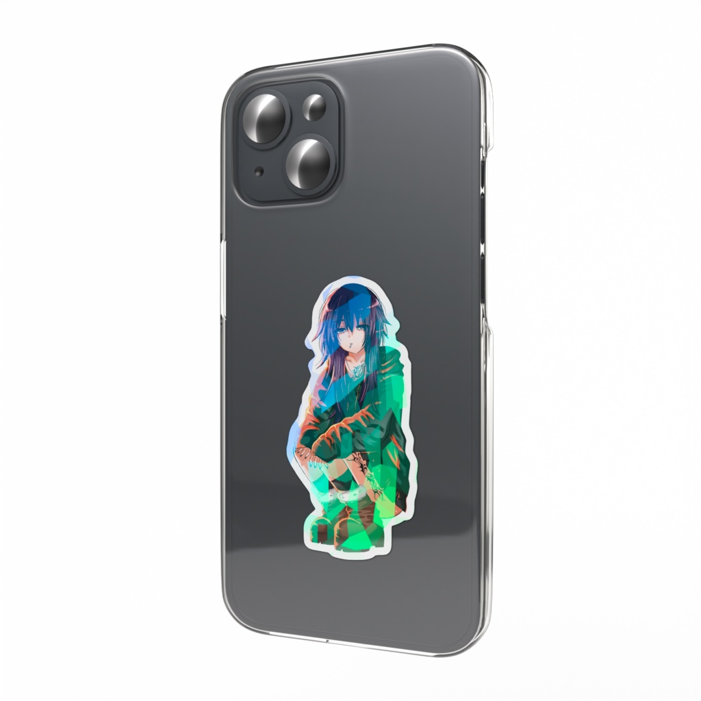 ひとりもたのしいね　ステッカー