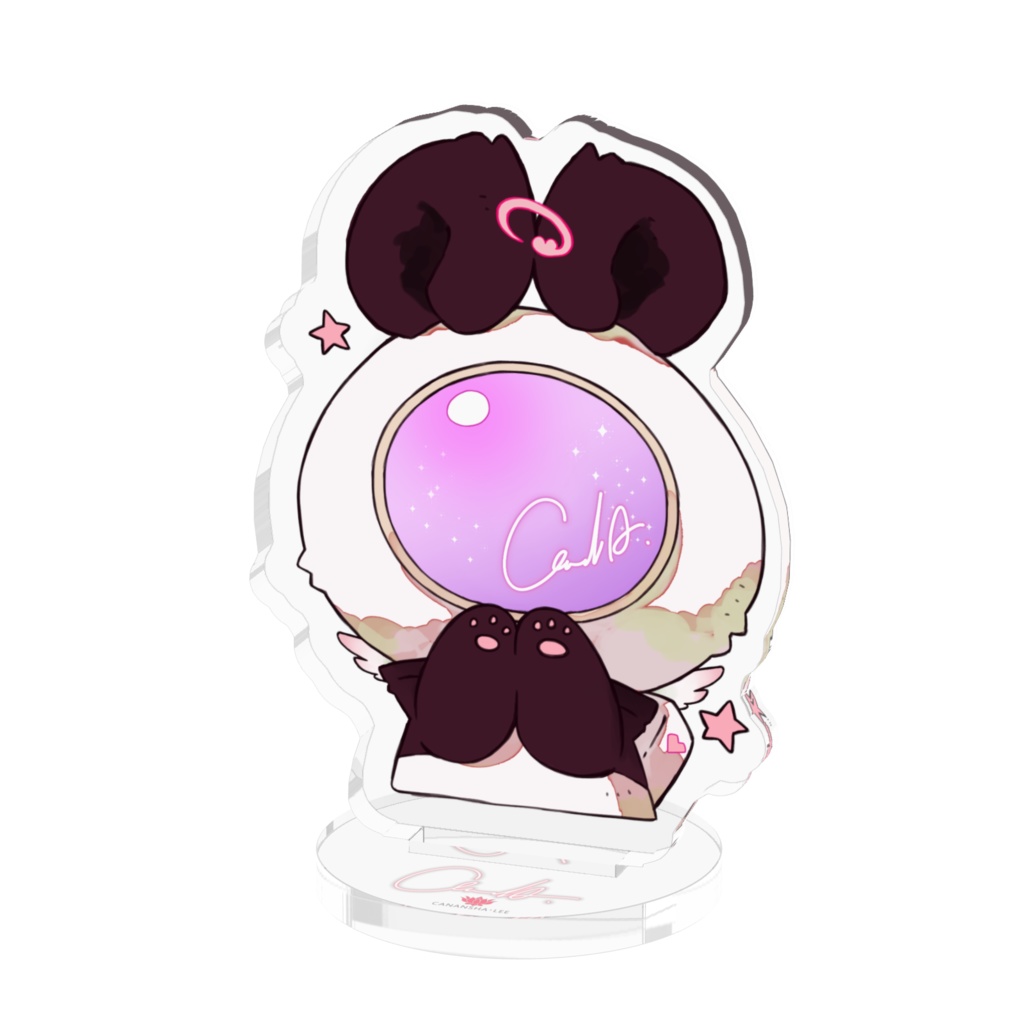 幸運をまねく！幸せ宇宙パンダ天使！！宇宙ver.アクスタ
