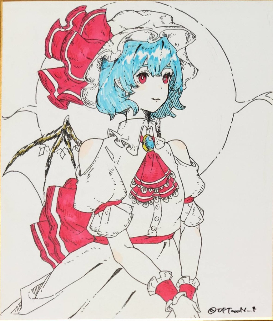 レミフラ　色紙