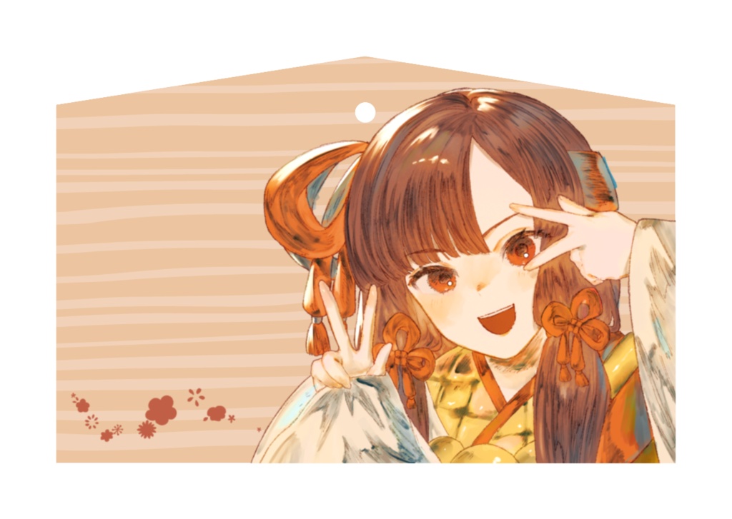 水引付き絵馬
