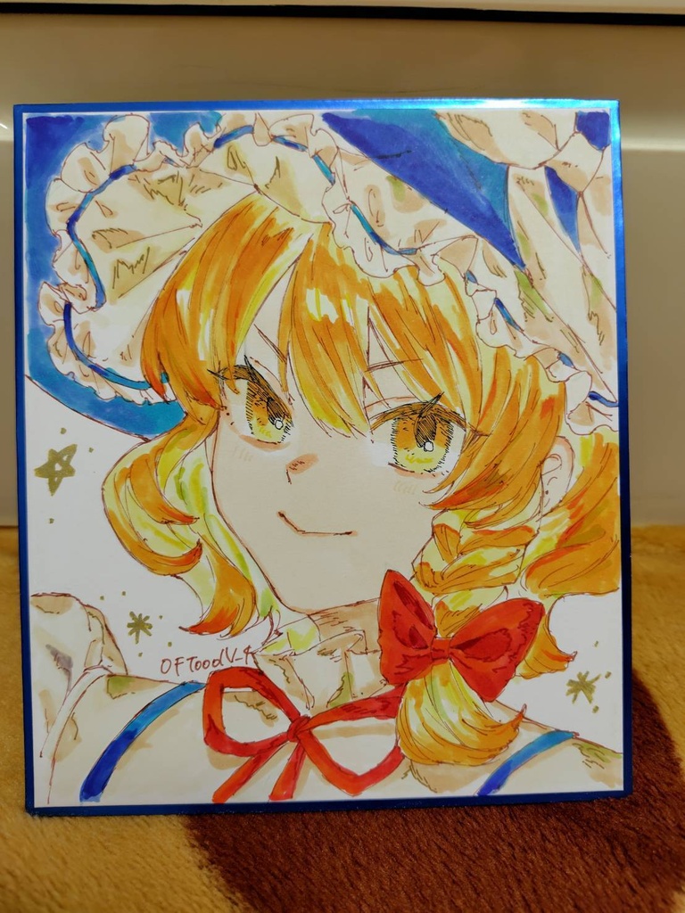 魔理沙 色紙