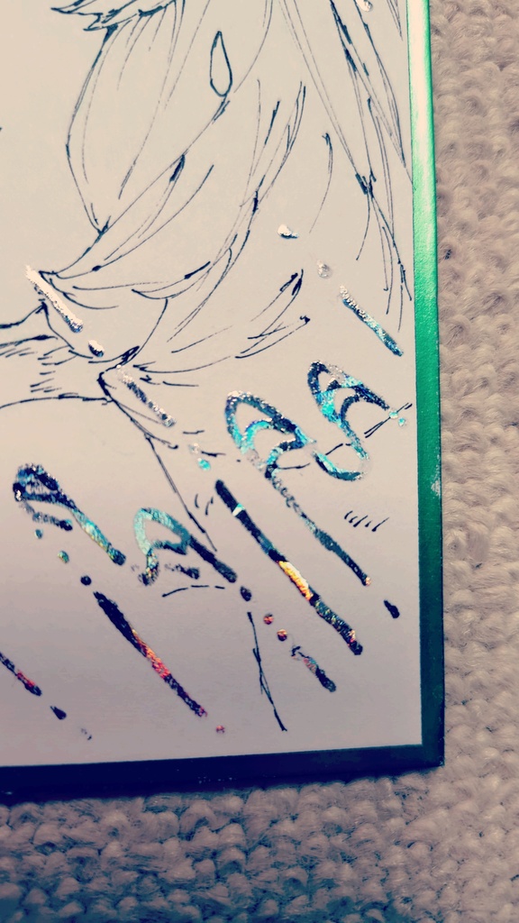 箔押し色紙 オリジナル