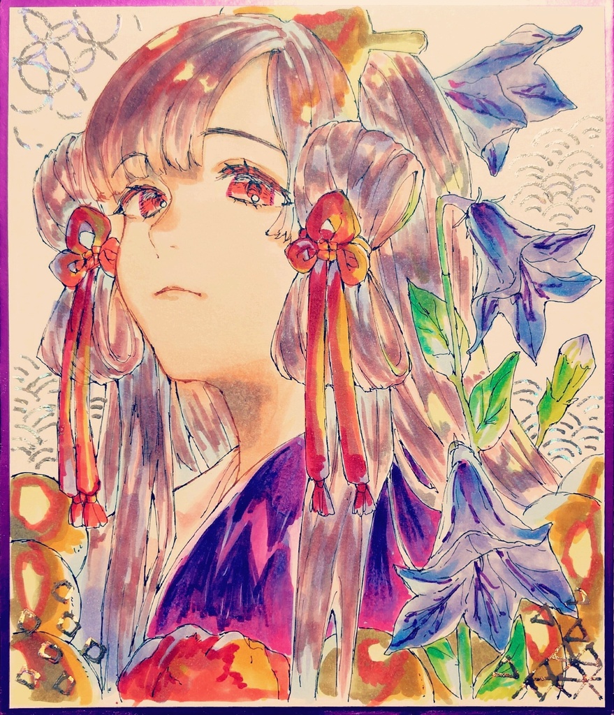 オリジナル色紙