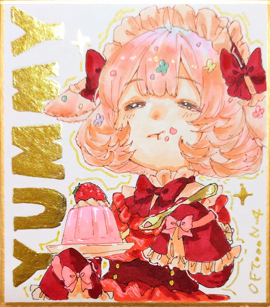 オリジナルミニ色紙