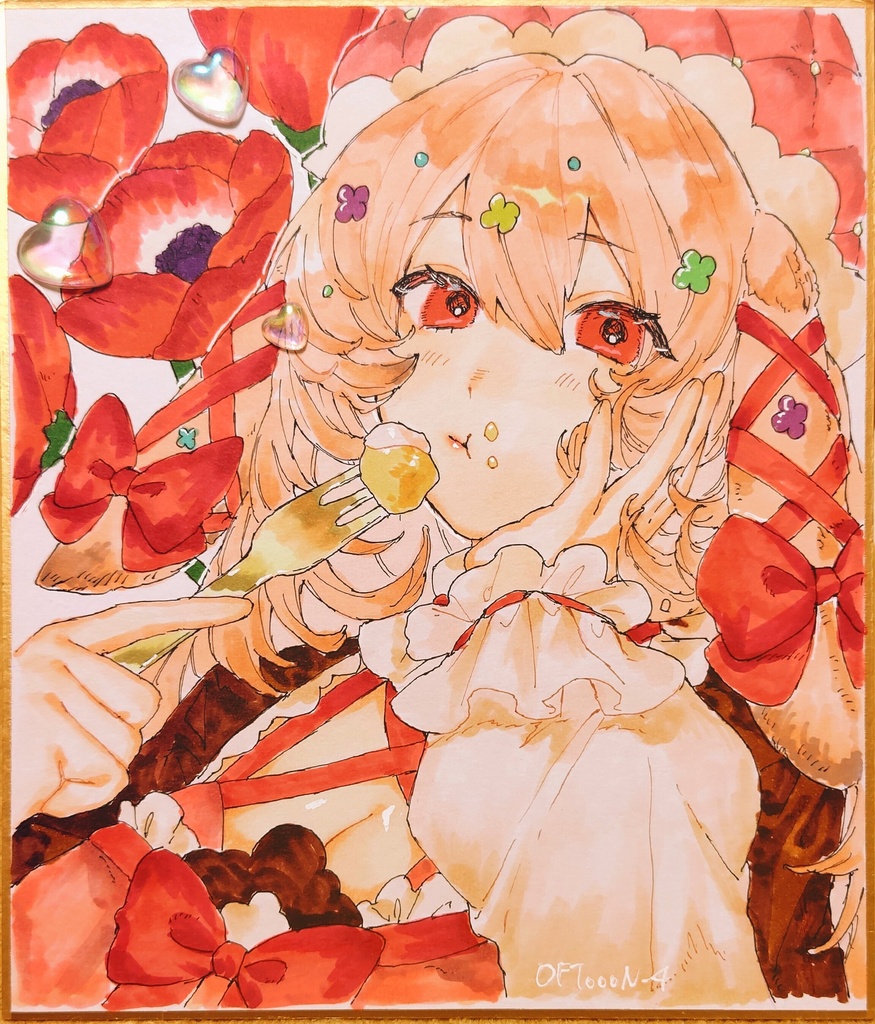 一次創作　色紙