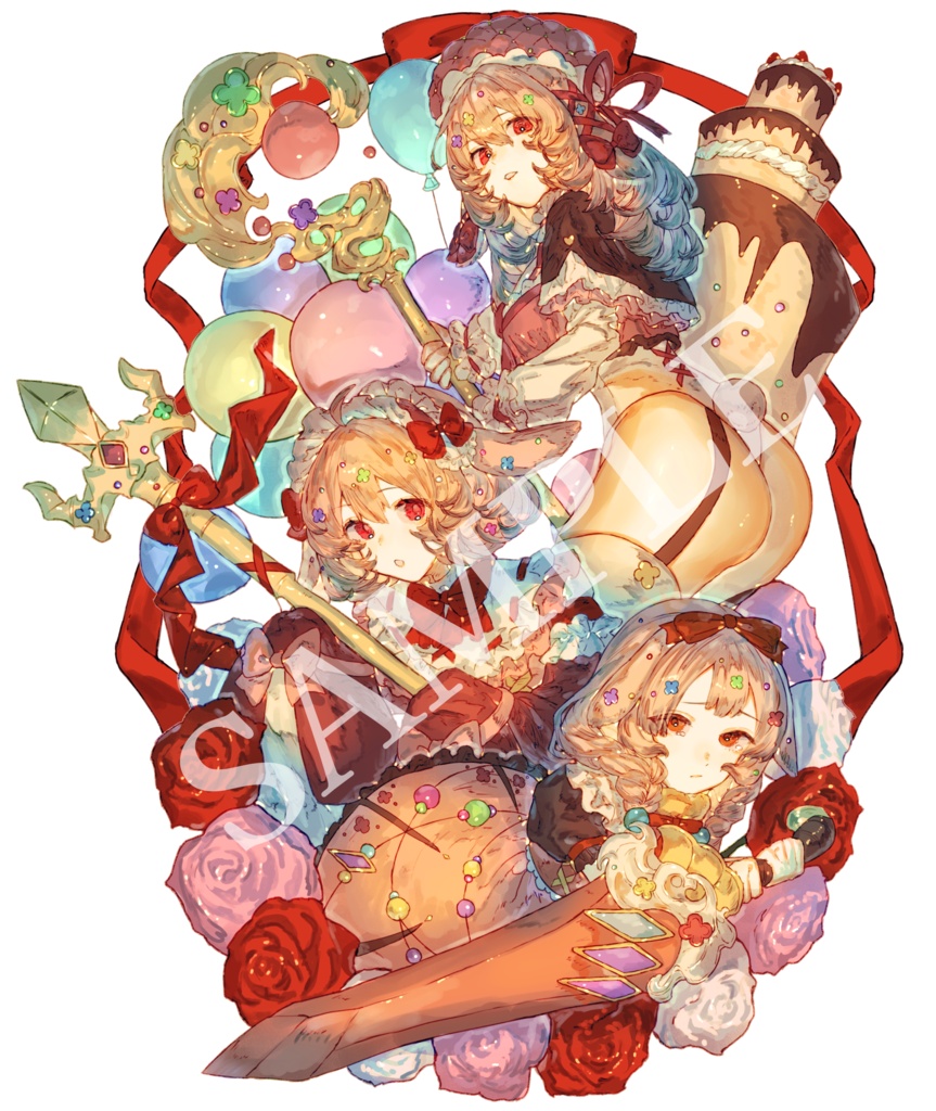 一次創作20cm特大アクリルスタンド