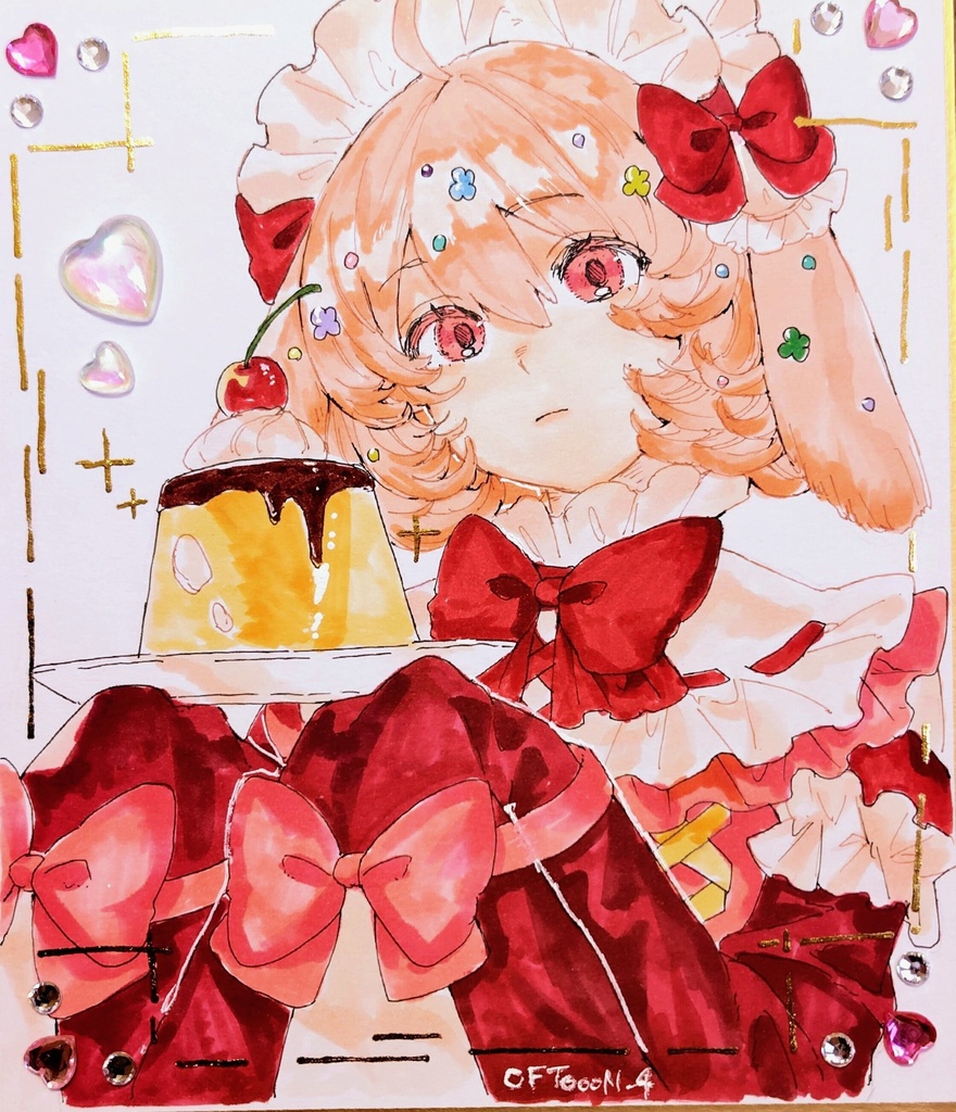 一次創作　色紙