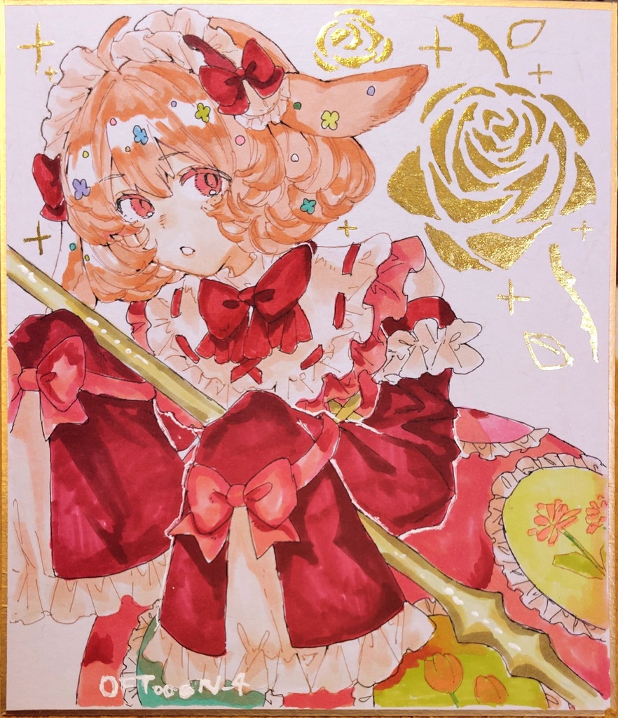 一次創作　色紙