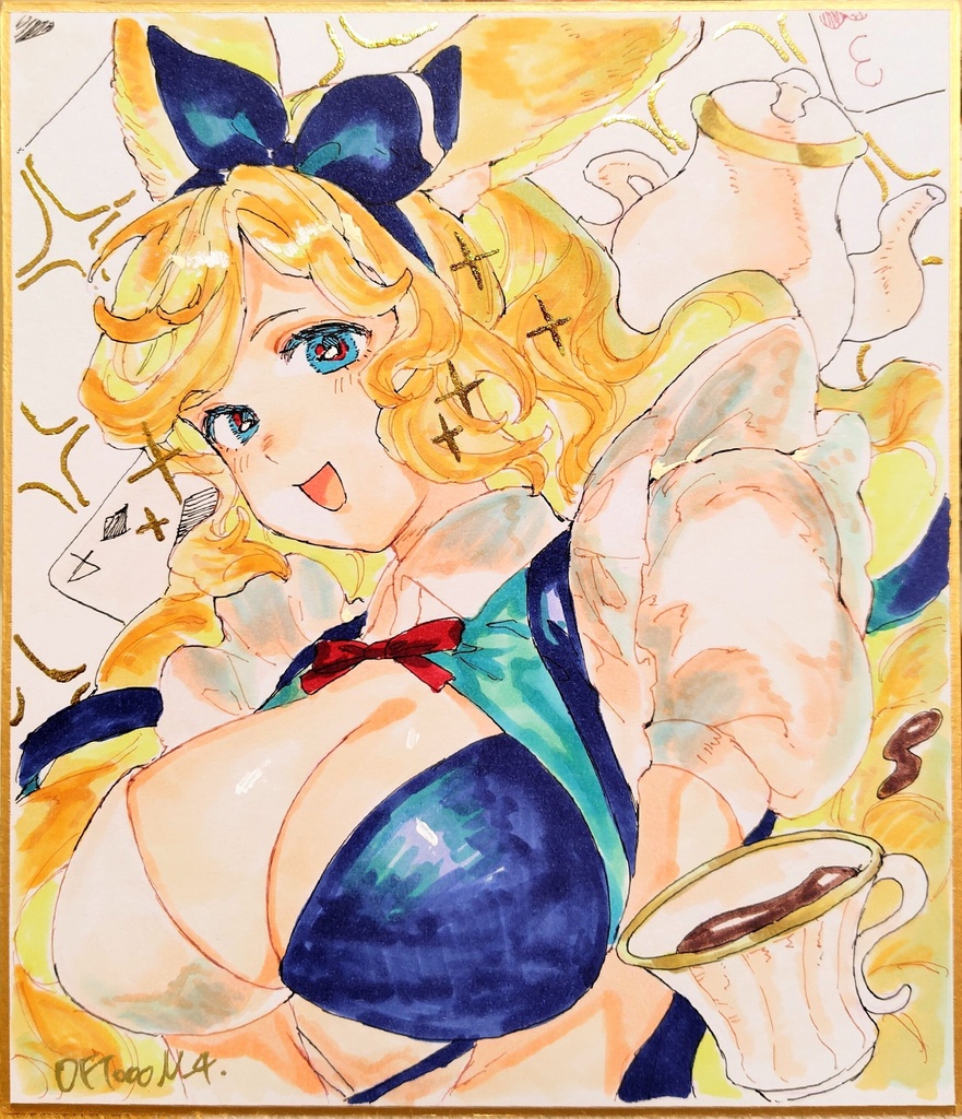 一次創作　色紙