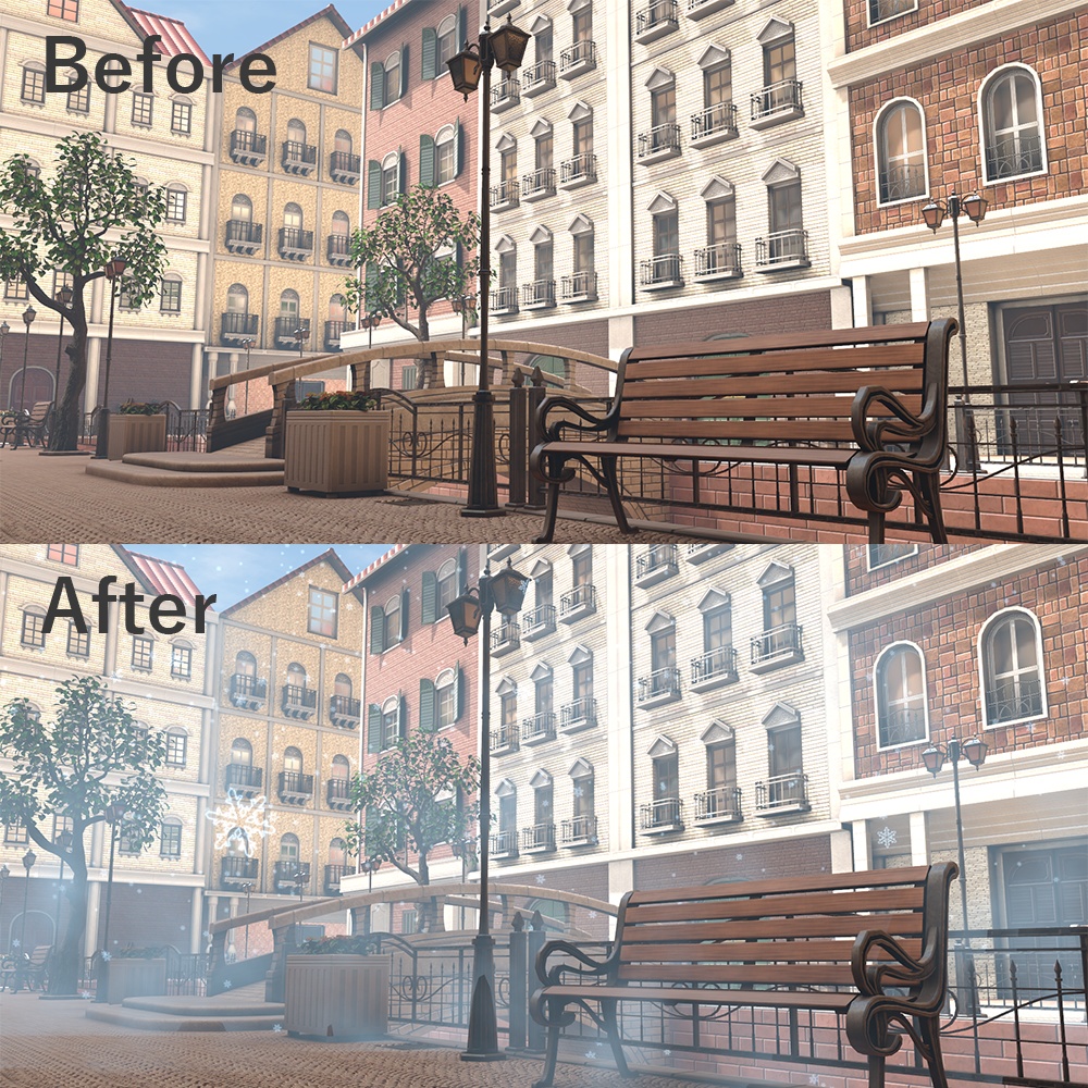 【アバターギミック】☔多機能天気チェンジャー【VRChat想定/MA対応】