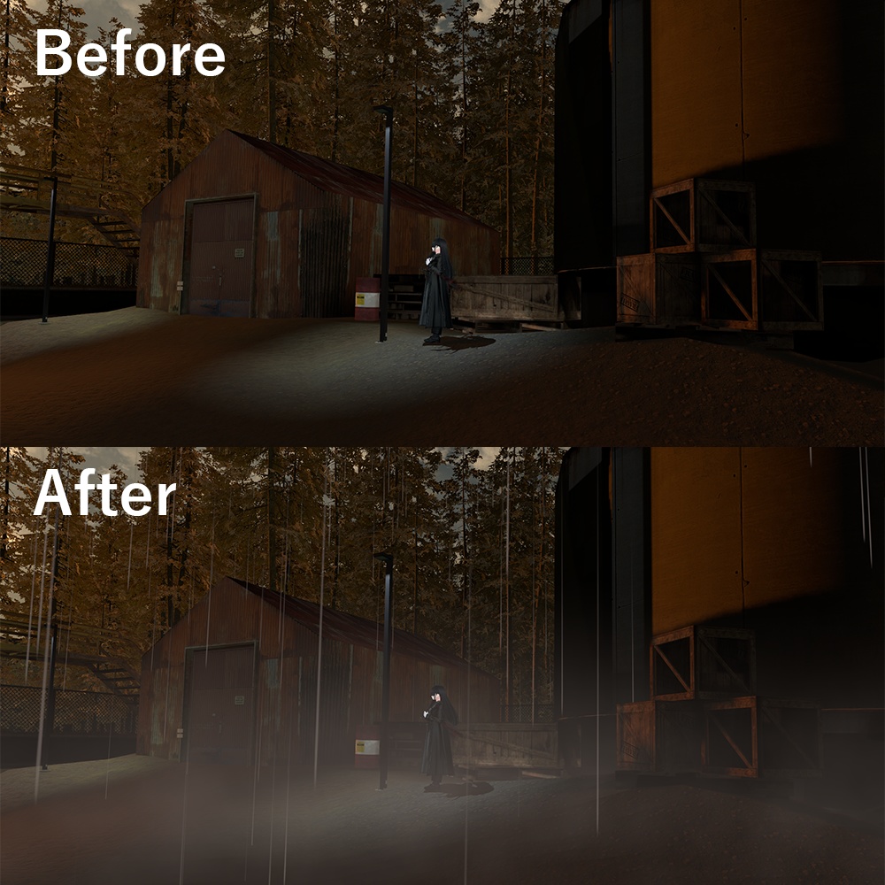 【アバターギミック】☔多機能天気チェンジャー【VRChat想定/MA対応】