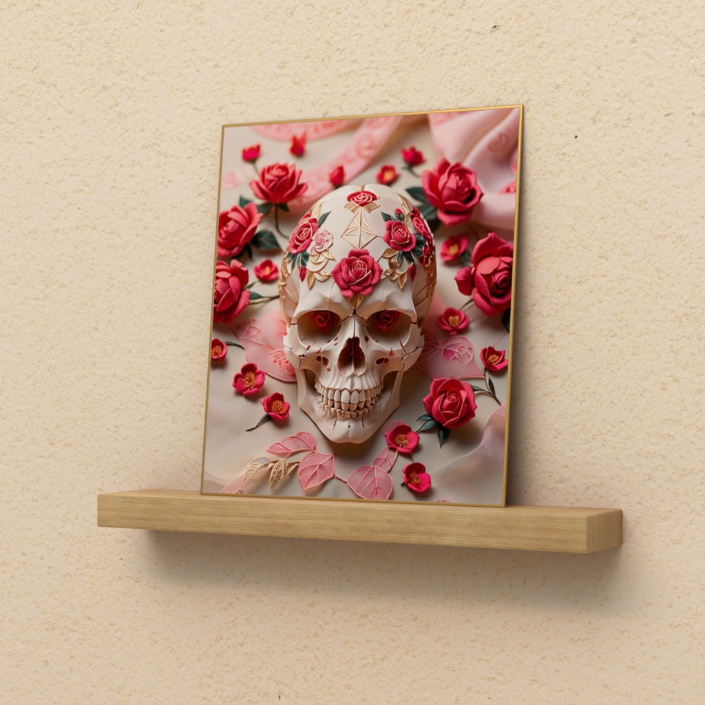 神図：髑髏 - 沈黙の契約（Divine Sigil: Skull – Pact of Silence）