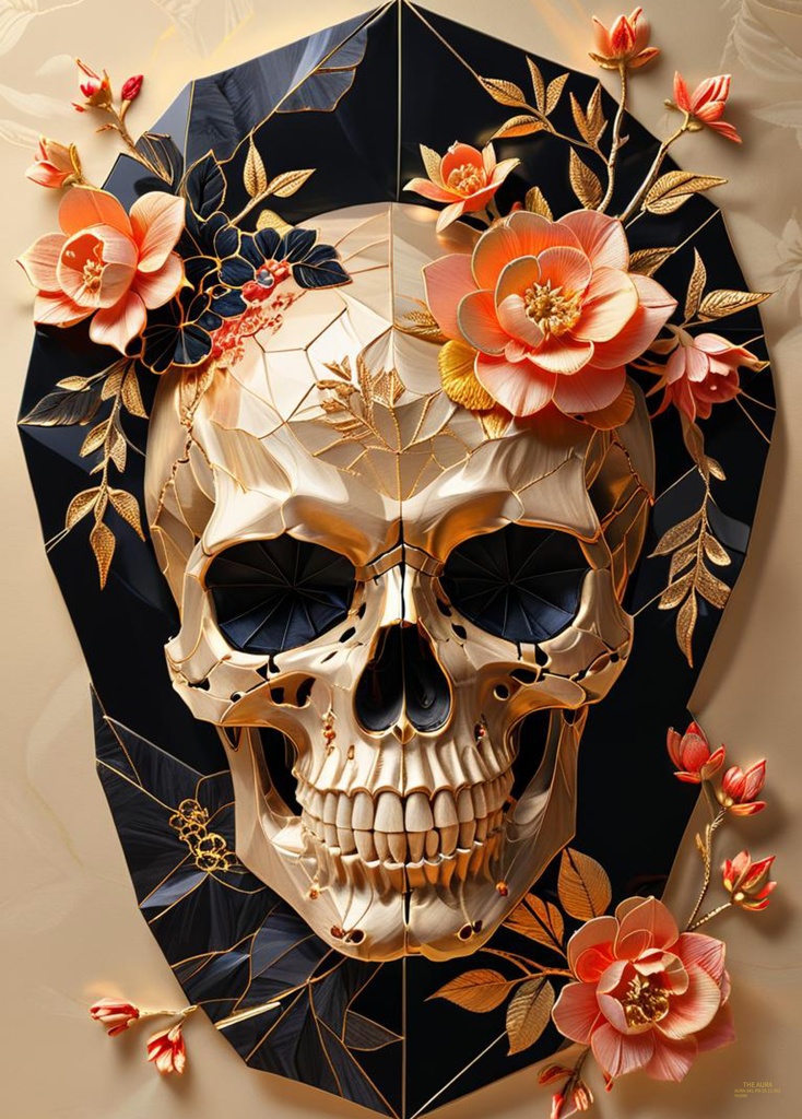 AURA-SKL-PR-25.11-001 “Skull of Grace”|優雅なる髑髏