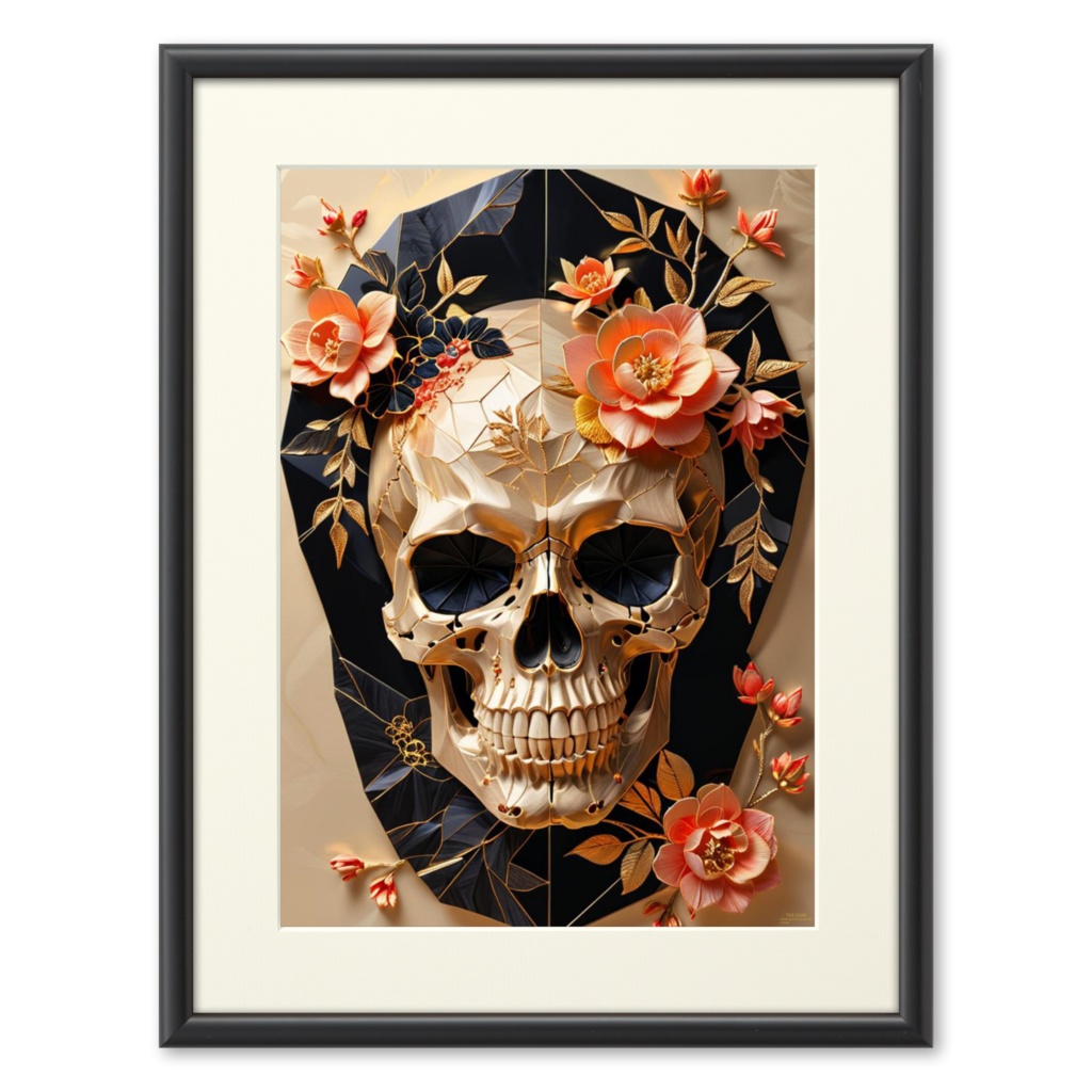 AURA-SKL-PR-25.11-001  “Skull of Grace”｜優雅なる髑髏