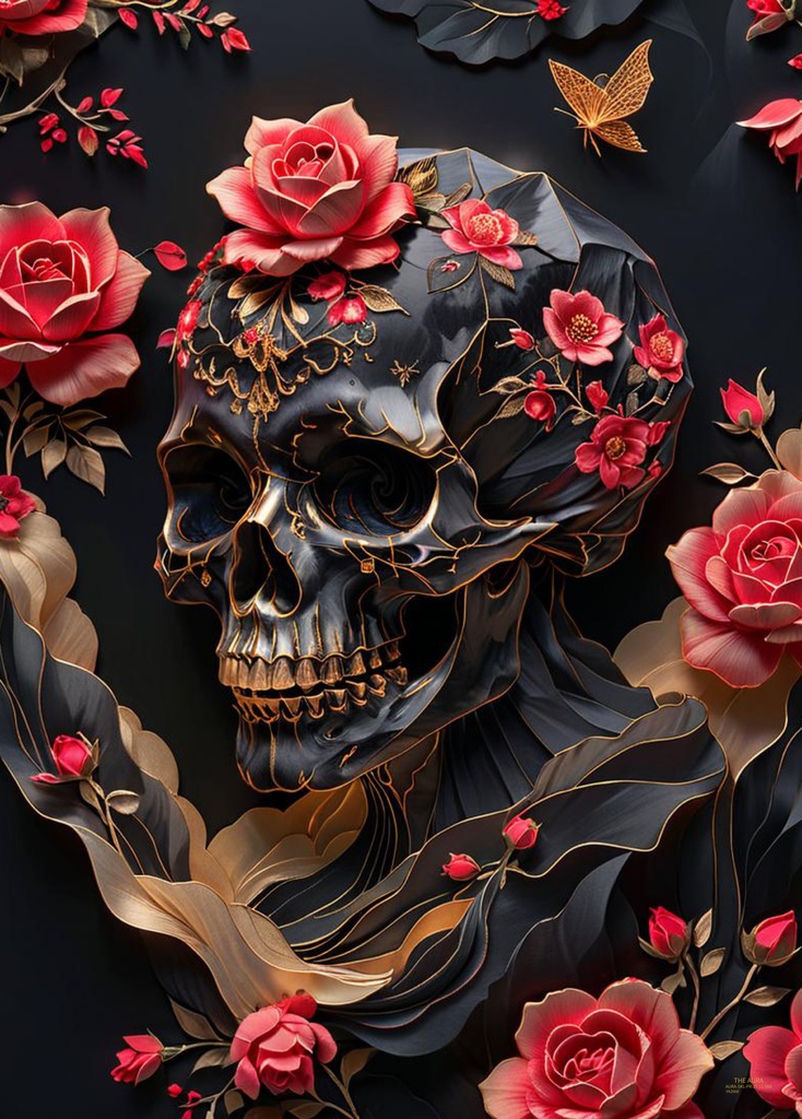 AURA-SKL-PR-25.11-008 “Obsidian Blossom”|黒曜の花